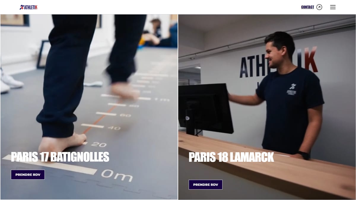 Le site de Athletik